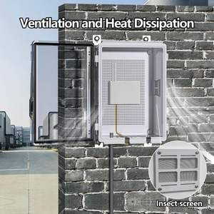 एब्स विद्युत जंक्शन बॉक्स 8.7 'x6. 7' x. 3 'इलेक्ट्रॉनिक्स और उपकरण बाड़े इलेक्ट्रिक बॉक्स - Product Image 1