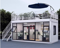 Conteneur résidentiel chambre mobile rapide LCL commerce d'exportation équipement de planche d'activité simple paquet plat maison en acier immeuble de bureaux