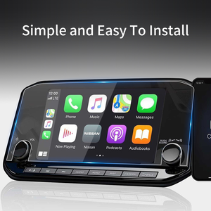 Pellicola Protettiva in Vetro Temperato per Navigatore GPS Nissan <span class=keywords><strong>TERRA</strong></span> 2023, Durezza 9H, Ultra-Sottile, Copertura Totale, Anti-Impronta 99% - Product Image 3