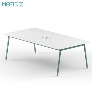 Modern Design Commercial <b>Office</b> <b>Table</b> Durable Oval Shape Meeting Desk for Conference Room Factory Supply - Product Image 6