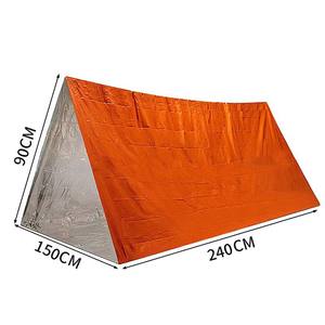 Tienda <span class=keywords><strong>de</strong></span> campaña <span class=keywords><strong>de</strong></span> <span class=keywords><strong>supervivencia</strong></span> <span class=keywords><strong>de</strong></span> emergencia papel <span class=keywords><strong>de</strong></span> aluminio calentador <span class=keywords><strong>de</strong></span> cuerpo PE térmico al aire libre sacos <span class=keywords><strong>de</strong></span> dormir - Product Image 2