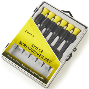 Kit d'outils de réparation de montres, jeu de tournevis, 6 pièces - Product Image 1