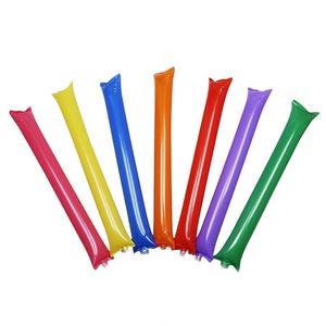 Custom Logo Sports Day Handheld <b>Inflatable</b> Cheer Clapping Sticks Competition Cheering Energetic Cheer Sticks - Product Image 1