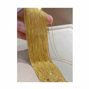 고품질 금목걸이 판매 여성용 일상 18K 금 보석 여성용 금목걸이 18K - Product Image 6