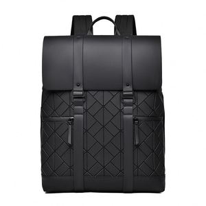 2026 Trending Waterproof PU Oxford Leather School Travel <b>Backpack</b> USB Laptop Bag for Students Professionals Fashion Lifestyle - Product Image 1