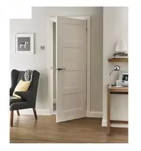 Puerta Interior Precolgada Artorian Moderna de 4 Paneles Sólidos, Núcleo de Tablero de Partículas, Construcción de Polímero, Acabado Impermeable - Product Image 1