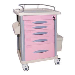 Ziekenhuis Stroomlijnt Medicatie Levering Medische Kar Verpleegkundige Medicatie Trolley Met Vergrendelingssystemen - Product Image 2