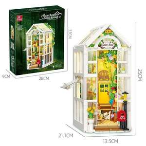 Jie Star JJ9231 2026 Nuevo Modelo de Invernadero de Flores MOC, Juego de Bloques de Construcción Educativos DIY de 919 Piezas, Juguetes para Niños, Regalo - Product Image 5