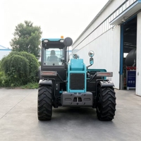 Chariot élévateur télescopique 4x4 robuste de haute qualité, fourni par l'usine chinoise, capacité de levage de 10 m, moteur PLC CE