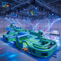 Parc de jeux gonflable, parc d'attractions gonflable, château gonflable pour enfants, parc d'attractions