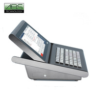 Sistem POS All-in-One ABS Mini10 Mesin Kasir Intel J1900 Windows 7/10 NFC Bluetooth 5.2 LCD 10.4" Printer Thermal 58mm untuk Bus
