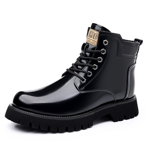 Chaussures haut de gamme avec empeigne en cuir véritable et semelle en caoutchouc antidérapante, idéales pour les affaires et les vacances - Product Image 3