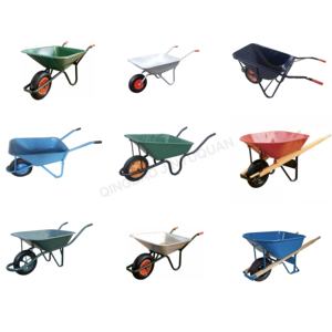 Zware Kruiwagen Constructie Gereedschapswagen Industriële Bouw Kruiwagen Kruiwagen Algemene Tuin Kruiwagen - Product Image 1