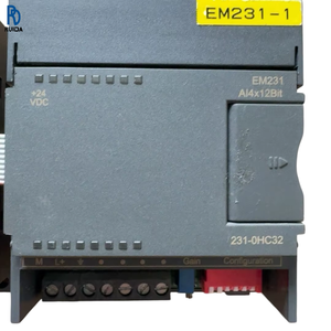 โมดูลอินพุตแบบอะนาล็อก 4 ช่อง รุ่น 6ES7 231-0HC32 ของแท้ สำหรับ PLC คอนโทรลเลอร์ระบบอัตโนมัติอุตสาหกรรม ใช้สำหรับซ่อมแซมและเปลี่ยนอุปกรณ์ - Product Image 1