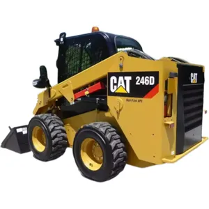 Ce Epa Top Qualität günstiger Caterpillar CAT246 Rad-Steuerlader CAT246D Minilader Maschine CAT262D