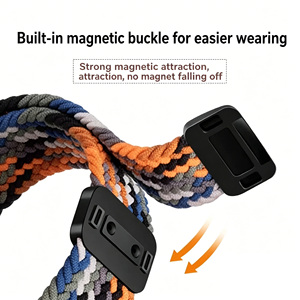 Cinturino Sportivo Colorato per <span class=keywords><strong>Apple</strong></span> <span class=keywords><strong>Watch</strong></span> Serie 10 9 8 7 6 <span class=keywords><strong>5</strong></span> 3 <span class=keywords><strong>SE</strong></span> 38mm 40mm 42mm 44mm 45mm 46mm, Cinturino Magnetico in Nylon Sostitutivo - Product Image 3