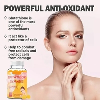 Suppléments de beauté pour femmes adultes et non enfants OEM Private Label Vitamine C & L-Glutathione Blanchiment de la peau Bonbons Gommeux