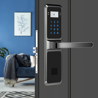 Cerradura Inteligente para Puerta con Código QR 2D Serie Q2, Lector de Tarjetas, Contraseña, Lora Gateway, SDK y Demo Gratuitos para Gestión de Hoteles y Apartamentos