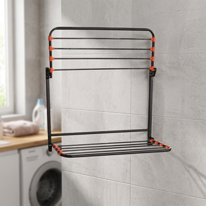 Escurridor de Cocina Plegable Kanat Proline de Doble Acero Inoxidable, Alta Capacidad, 7m, Diseño Desmontable Ecológico para Espacios Pequeños - Product Image 3