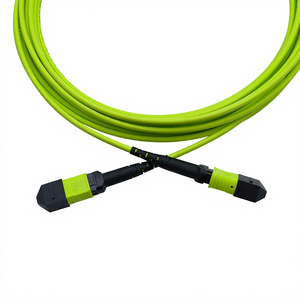 Câble de raccordement optique en fibre COMTON 12F MPO Femelle-Femelle Type B Multimode <span class=keywords><strong>OM5</strong></span> 50µm Vert Lime LSZH/PVC Faible perte - Product Image 6