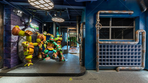 Tema PawPatrol personalizzabile parco giochi al coperto Naughty castello ristorante in schiuma di plastica Area di attività per bambini per divertimento - Product Image 6