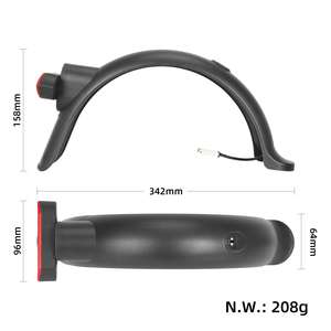 XM 4 Pro สกู๊ตเตอร์แบบมีสายชาร์จไฟได้, ไฟท้ายและบังโคลนหลังอุปกรณ์เปลี่ยนไฟเพื่อความปลอดภัยอเนกประสงค์ - Product Image 2