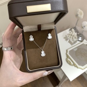 Boucles d'oreilles en argent sterling S925 avec perle naturelle de fritillaire blanche, style chinois classique, artisanat de qualité, nouveau style national - Product Image 5