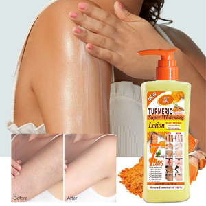 Crème Corps au Curcuma 200ml la Plus Vendue Effet Éclaircissant Intense Anti-Taches Brunes et Anti-Âge Hydratante et Éclatante Soin de la Peau - Product Image 1