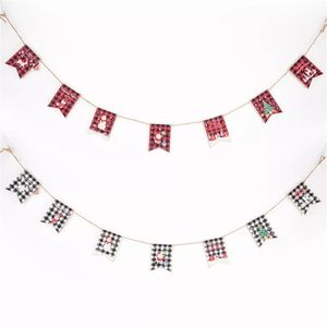 Guirlande tissée bohème unique, lot de 2, décoration suspendue en coton naturel pour les fêtes - Product Image 1