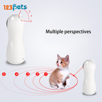 Jouet pour chat rechargeable par USB, jouet interactif laser pour chat, jouet laser pour animaux de compagnie pour jouer en intérieur en silence