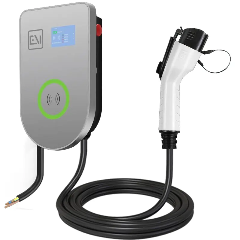 TUV Certificación CE 22KW Wallbox Tipo 2 EV Estación de carga de pared rápida Vehículo eléctrico Estaciones de carga de automóviles Pila