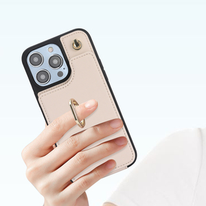 Custodia in TPU antiurto di lusso per <span class=keywords><strong>iPhone</strong></span> 15 Pro Max <span class=keywords><strong>pelle</strong></span> <span class=keywords><strong>Cover</strong></span> Mobile con porta carte a tracolla custodia per telefono - Product Image 6