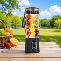 Nieuwe Draagbare Blender 360W Fles Fruitpers 700mL Capaciteit Oplaadbaar 6000mAh Batterij Persoonlijke Smoothie Blender Huishoudelijk