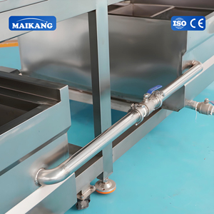 Complete dadelwas- en drooglijn; Automatisch palmbladverwerkingsysteem met bubbelreiniging en meertraps luchtdroging - Product Image 2