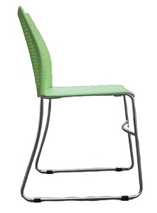 Mobilier <span class=keywords><strong>scolaire</strong></span> chaises d'école modernes en plastique de haute qualité taille personnalisée salle de classe adulte chaise d'école délicate cadre en acier AHL - Product Image 2