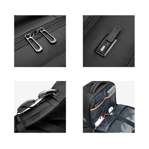 Kinh Doanh Ba Lô Túi Người Đàn Ông Máy Tính Xách Tay Ba Lô Nhà Máy Bán Hàng Trực Tiếp Bán Buôn Bange 15.6 Inch Cổ Điển Túi Ba Lô Không Thấm Nước Cn; Gua - Product Image 2