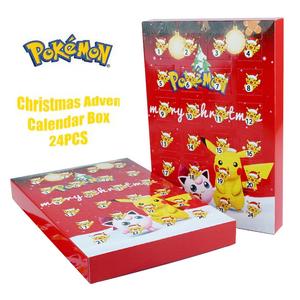 Figuras de acción de Pokémon para niños, Set de 24 unidades de figuras de Pokémon en PVC con <span class=keywords><strong>Calendario</strong></span> de Adviento, regalo Kawaii de Pikachu - Product Image 3