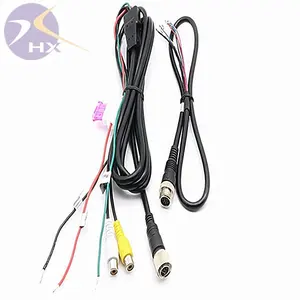 8 da aviação à prova d' água macho para rca conector pin din 8 pin s cabo de vídeo cabo da câmera 9 6 4 3 pin mini din para rca cabo