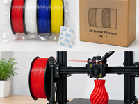 Filament d'imprimante 3D TPU 1,75 mm 1 kg 330 m flexible, aspect caoutchouc, pour Creality Bambu Lab