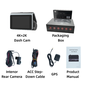 <span class=keywords><strong>2</strong></span>채널 차량용 <span class=keywords><strong>DVR</strong></span> HD 3인치 화면 2304*1296 4K+2K <span class=keywords><strong>2</strong></span>렌즈 차량용 블랙박스 야간 시야 비디오 미니 블랙박스 캠코더 - Product Image 6
