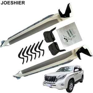 Smart Manufacturing Aluminum Alloy Off-Road Side <b>Steps</b> Running <b>Board</b> for PRADO FJ150 & FJ Cruiser 2008-2020 Pearl White - Product Image 2