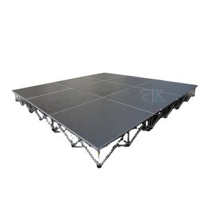 Plateforme de scène en aluminium, carrée, 4 pieds x 4 pieds, pour charges lourdes - Product Image 1