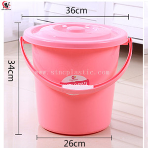36*36*34CM <strong>Plastic</strong> Bucket <strong>with</strong> <strong>Lid</strong> Carry Handle Storage <strong>Bin</strong> Kitchen Garden Water Carrier - Product Image 1