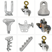 Prix usine – Raccords électriques en acier ISO9001 pour l'assemblage de pinces de tension et de matériel d'extrémité