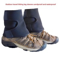 Guêtres de randonnée imperméables et anti-morsures de serpent pour la neige et le sable - Protection des pieds pour le camping et l'alpinisme