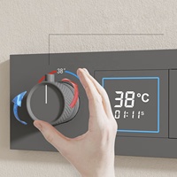 Système de douche à effet pluie encastré au plafond