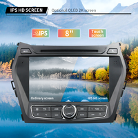 Lecteur Multimédia de Voiture Android avec Commande Vocale DVR pour Hyundai Santa Fe IX45, USB, Amplificateur DSP OBD2 TPMS MirrorLink Carplay