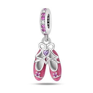 Ciondolo in Argento Sterling 925 Placcato con Zircone a Forma di Cuore, Certificato GDTC, con Palette di Colori Personalizzata e Taglio Rose - Product Image 3