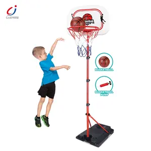 Verstelbare Hoogte Indoor Outdoor Play Sport Hoge Kwaliteit Kids Shooter Game Hoop Basketball Stand Speelgoed