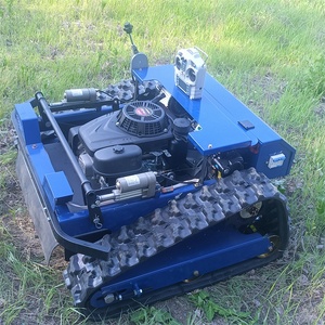 Mạnh mẽ điều khiển từ xa lai dầu điện Máy cắt cỏ động cơ không chổi than Crawler 4WD tự hành cho Orchard dốc sân - Product Image 5